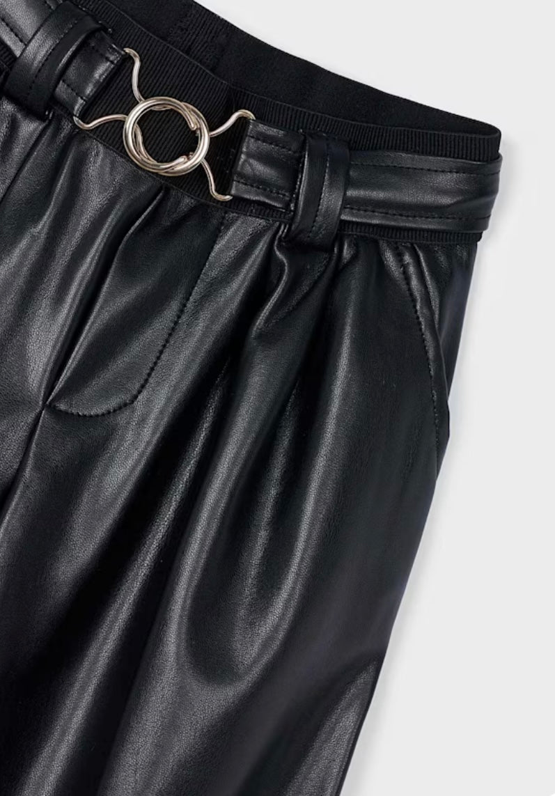 Pantalone in ecopelle
