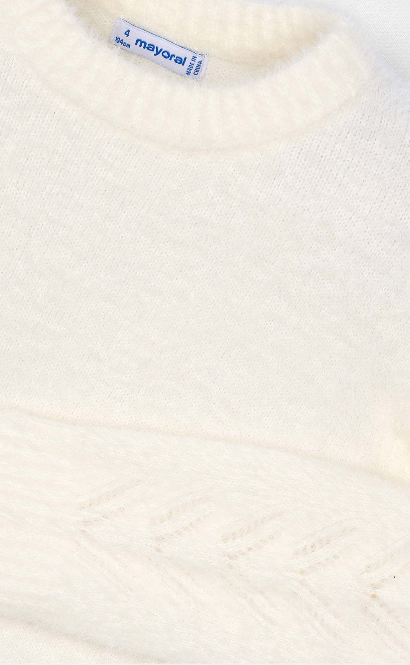 Maglione in morbida pelliccia