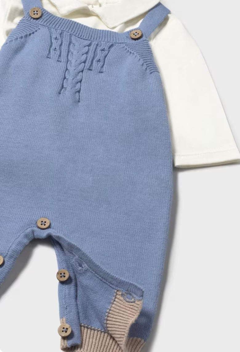Completo 3 pezzi in tricot