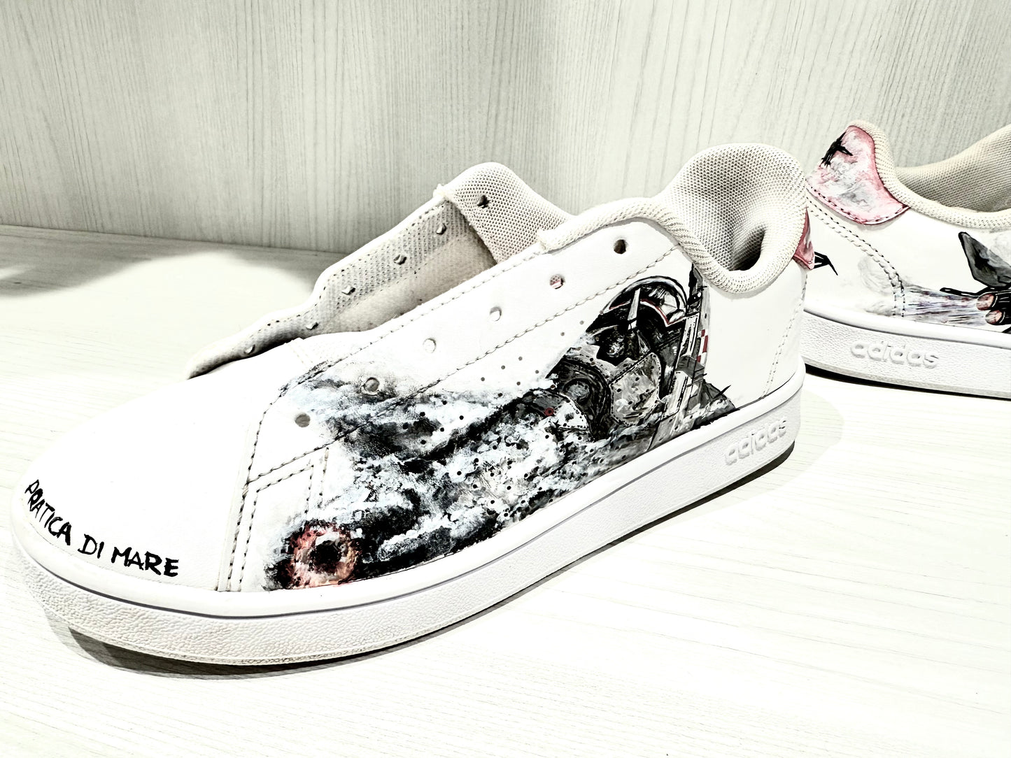 Scarpe personalizzate dipinte a mano