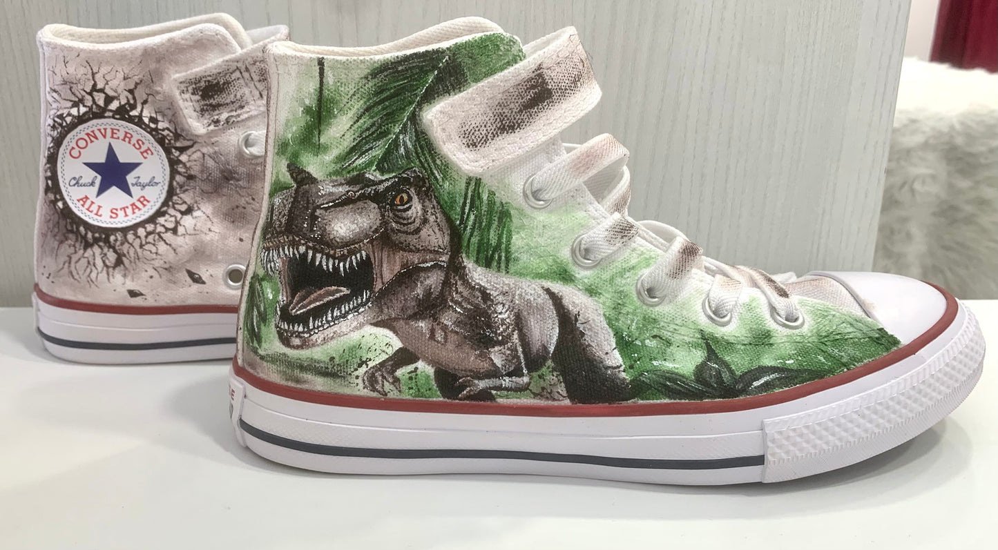 Scarpe personalizzate dipinte a mano