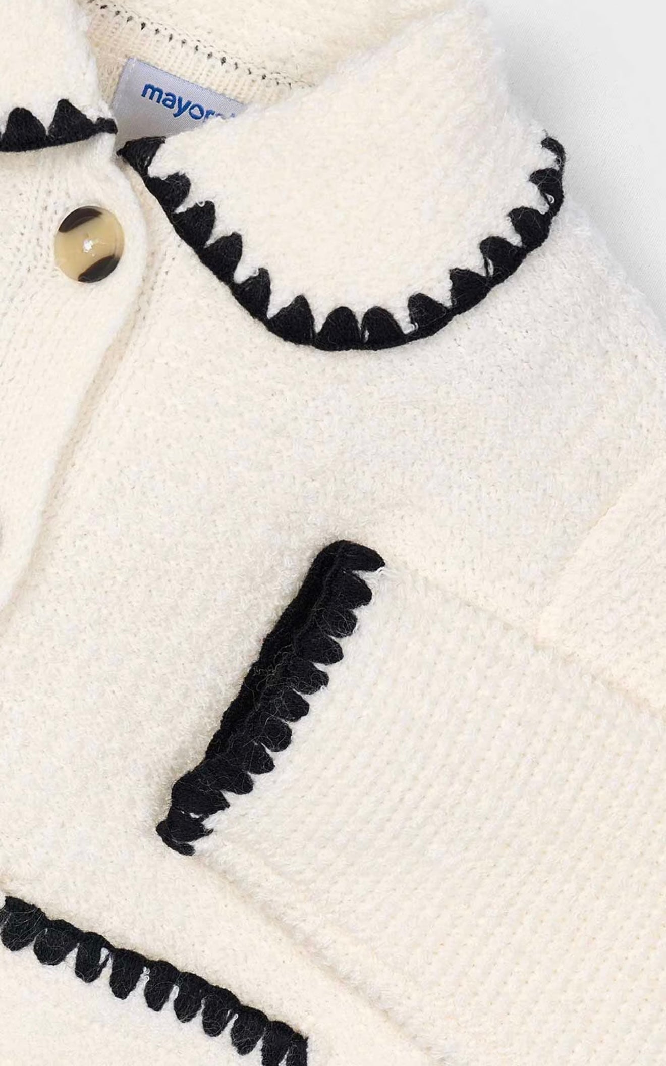 Cardigan in tricot