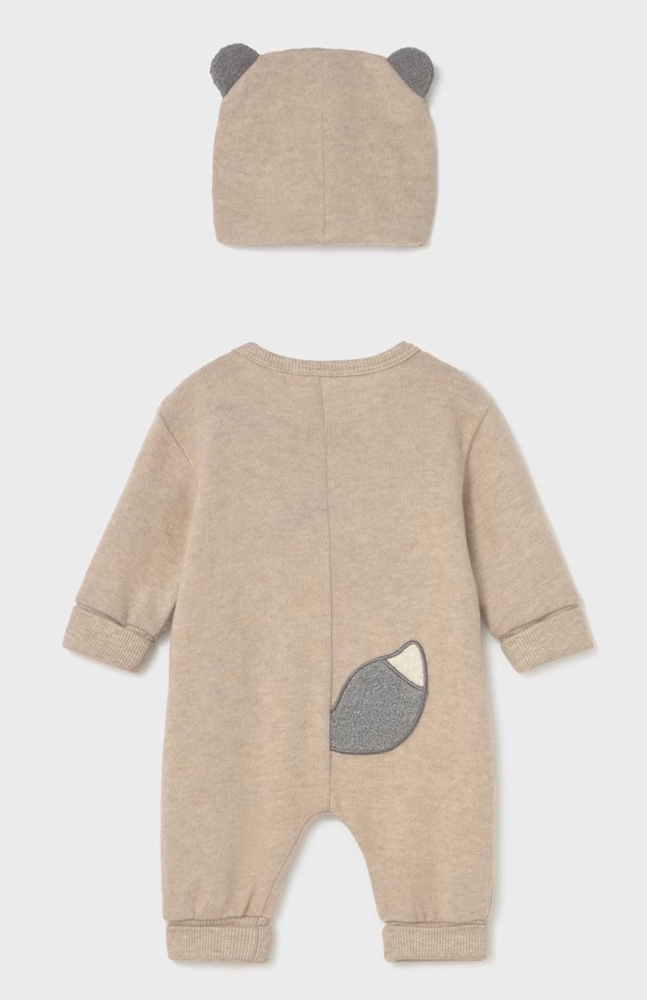 Tutina in morbido tricot con cappello