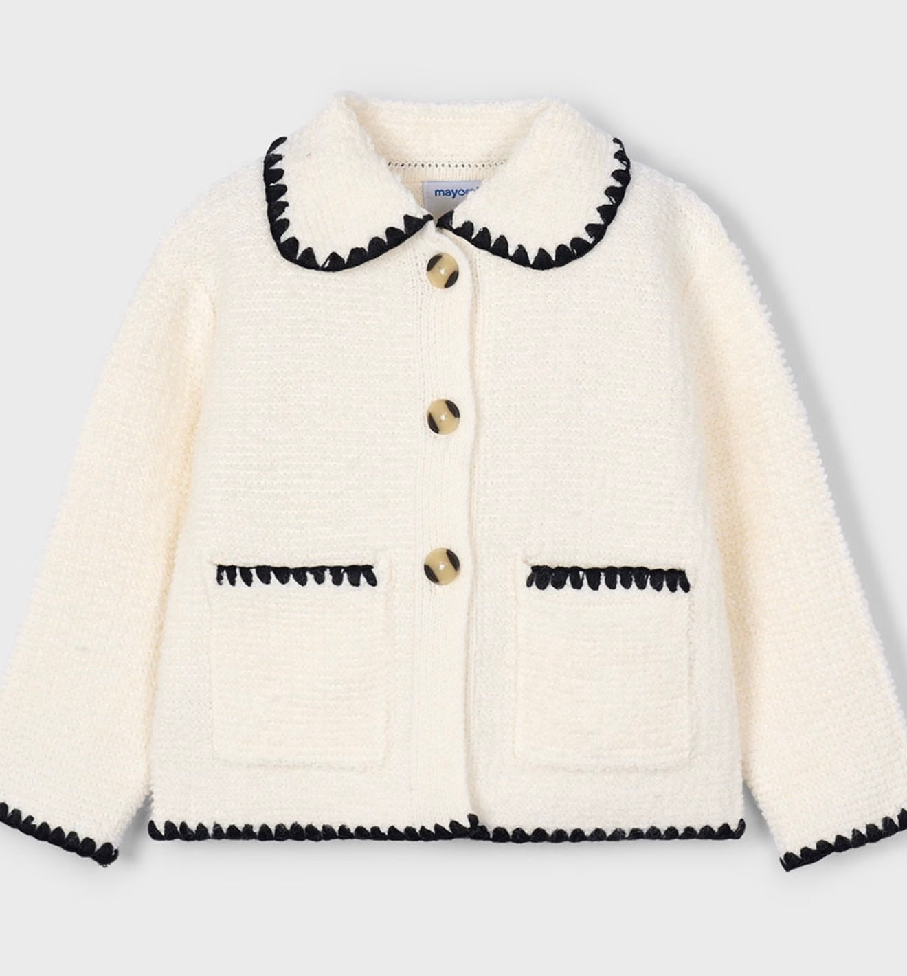 Cardigan in tricot