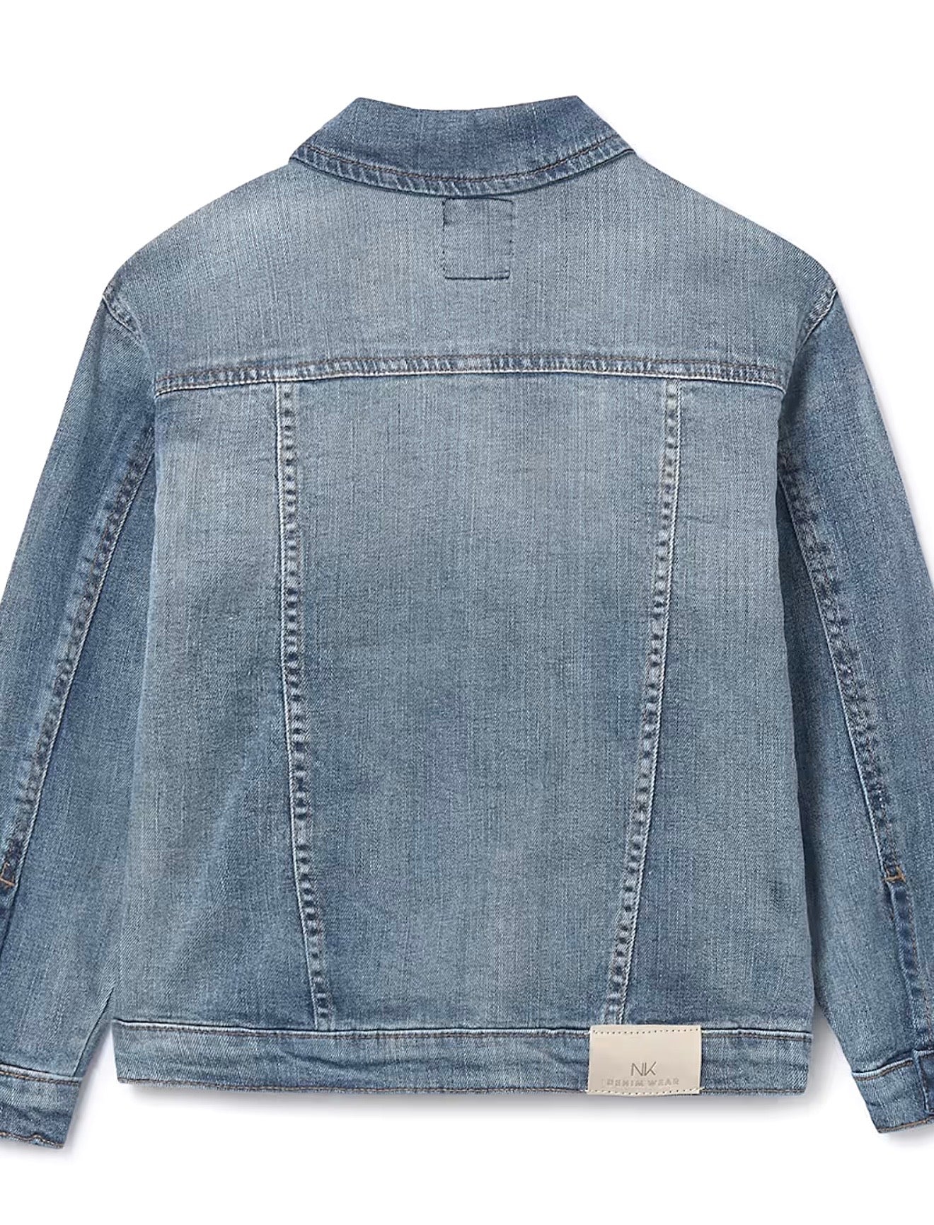 Giacca denim bambino stile casual