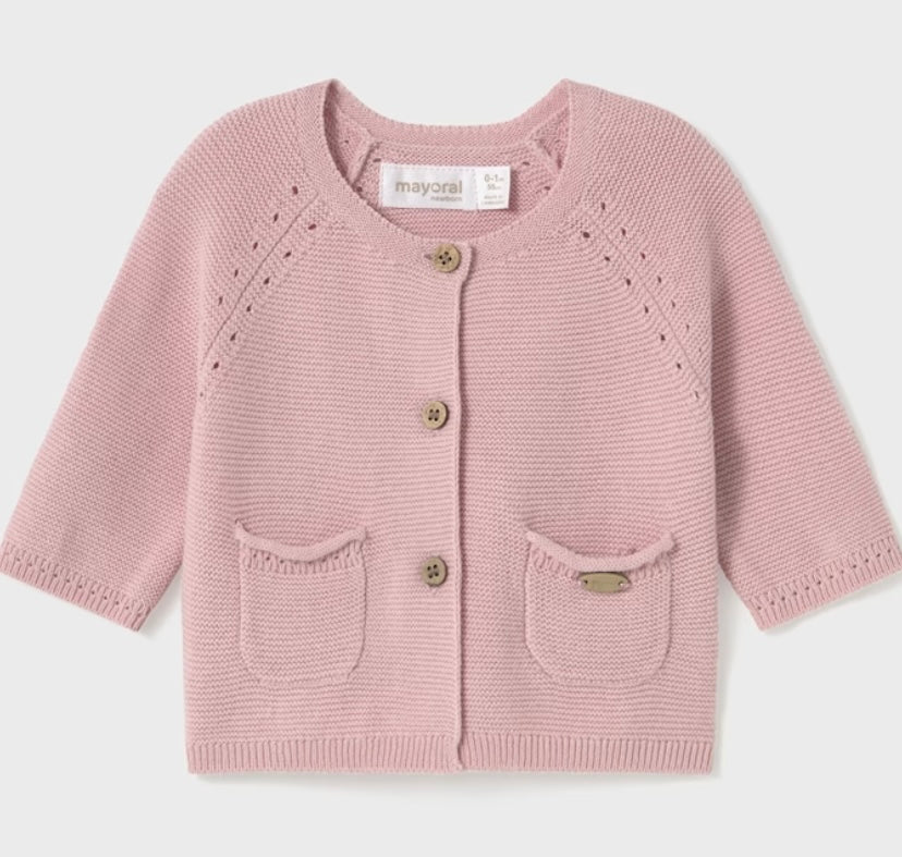 Cardigan in tricot