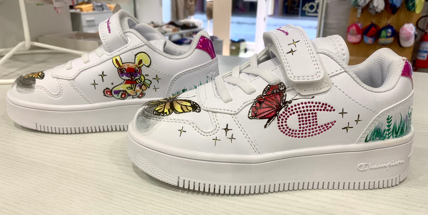 Scarpe personalizzate dipinte a mano