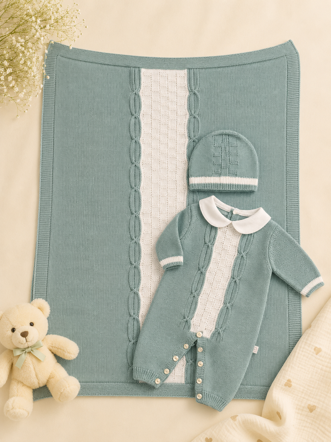 Set nascita in tricot