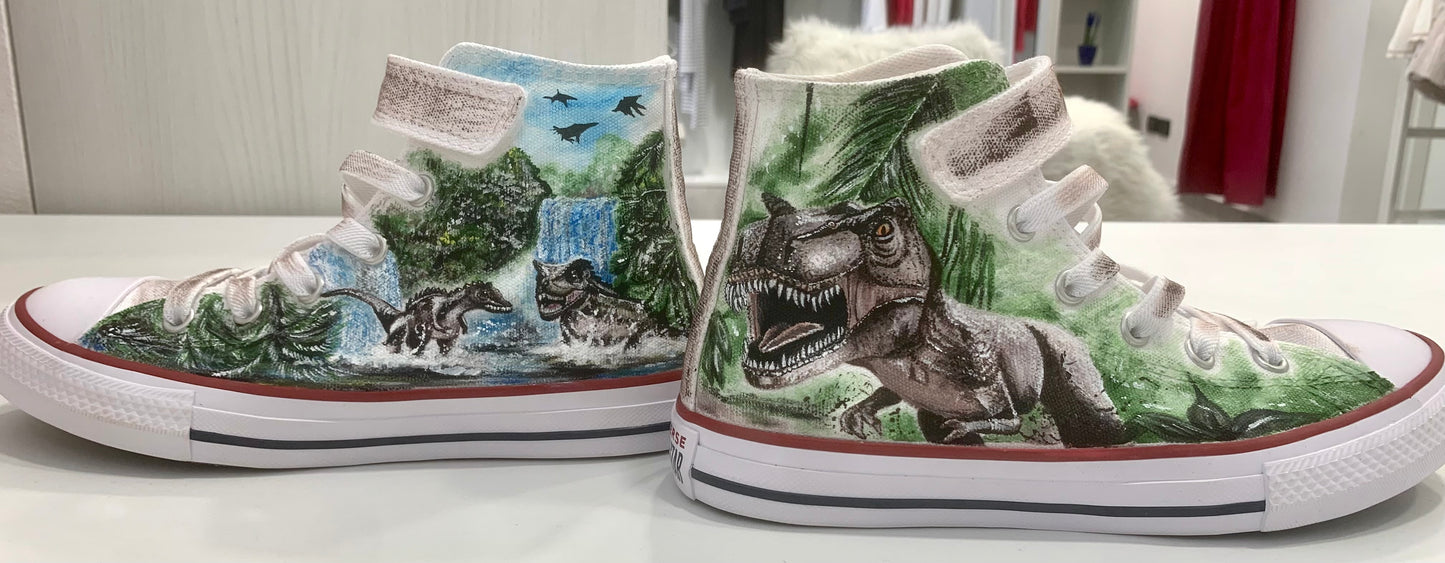 Scarpe personalizzate dipinte a mano