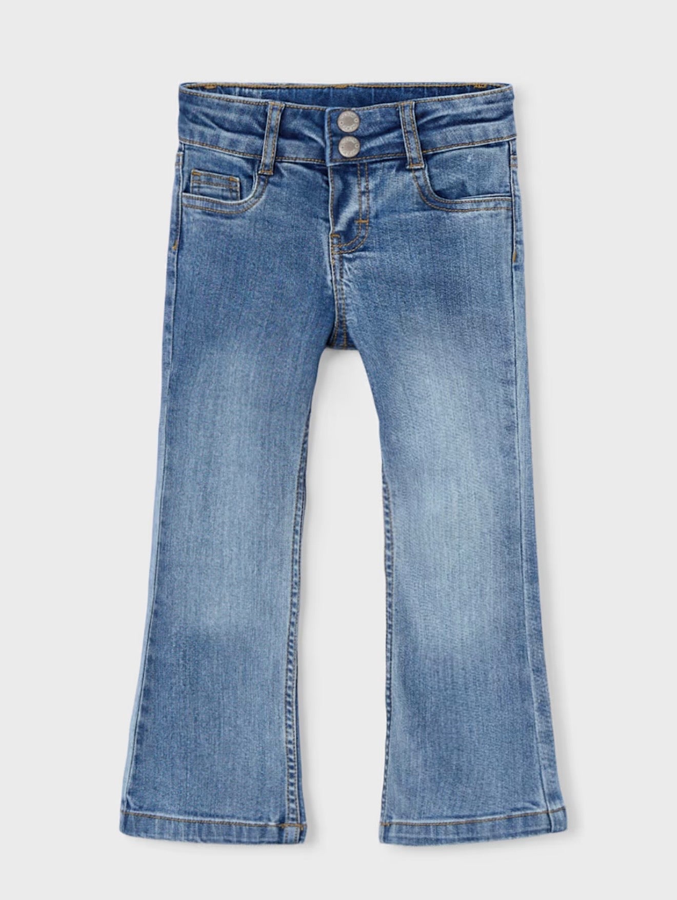 Jeans Bambina Flare Denim Medio