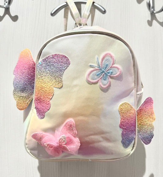 Zaino con farfalle