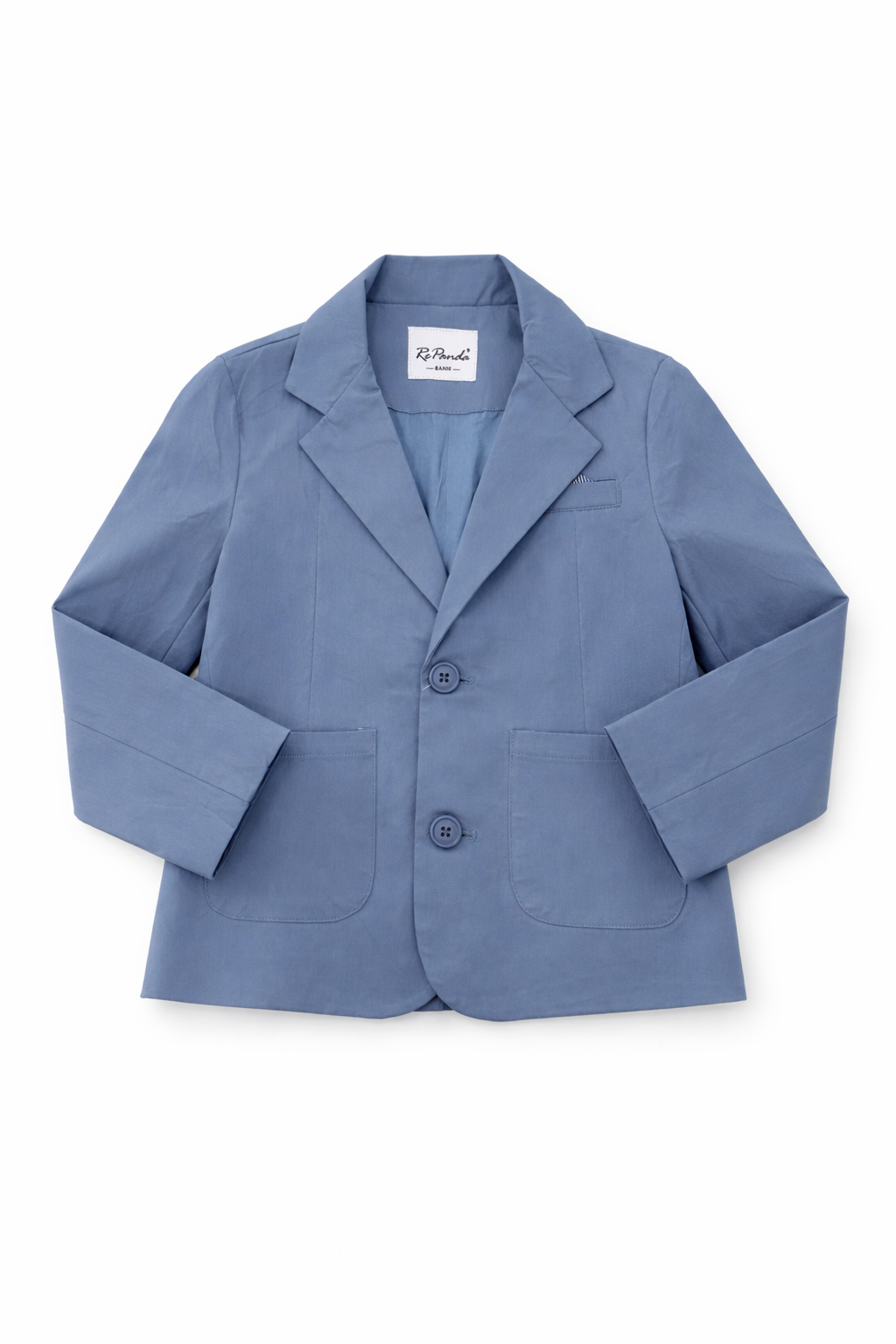 Completo elegante bambino azzurro polvere