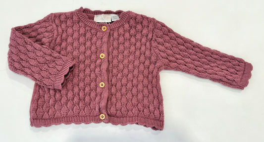 Cardigan in tricot