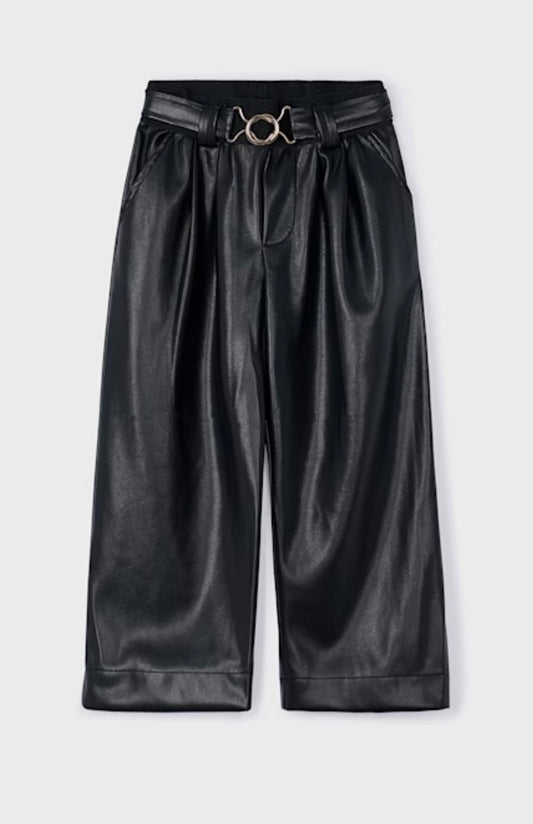 Pantalone in ecopelle