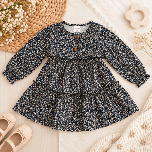 Vestito Bambina a Fiorellini