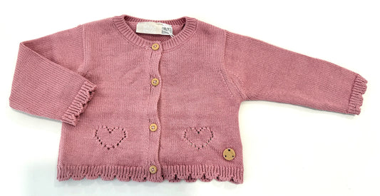 Cardigan in tricot