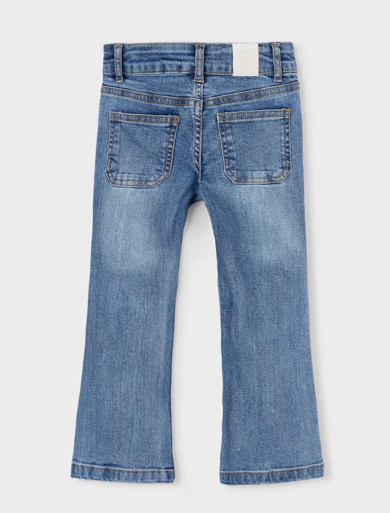 Jeans Bambina Flare Denim Medio