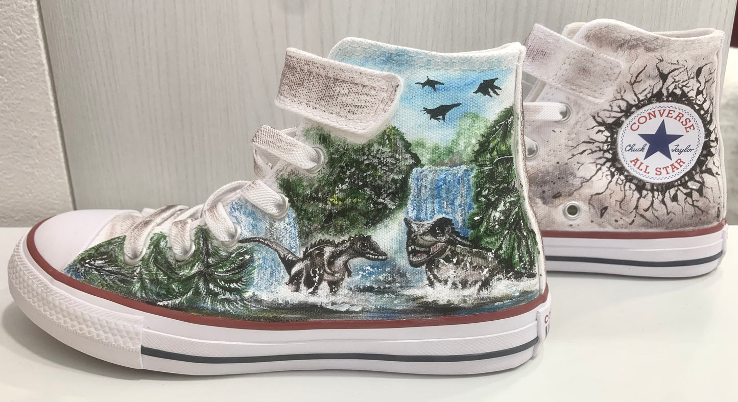 Scarpe personalizzate dipinte a mano
