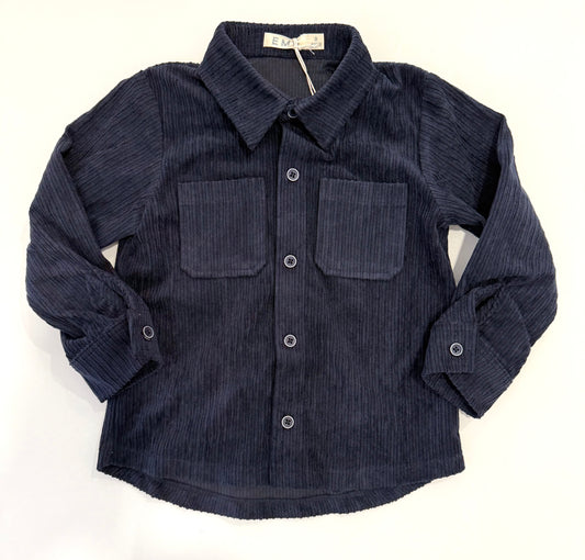 Camicia in velluto a costine
