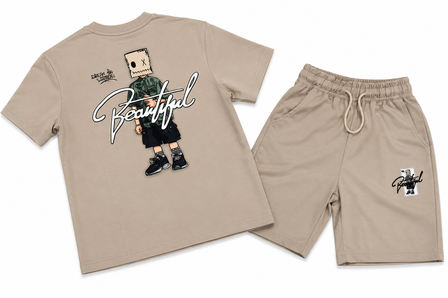 Completo bambino dallo stile urban e moderno