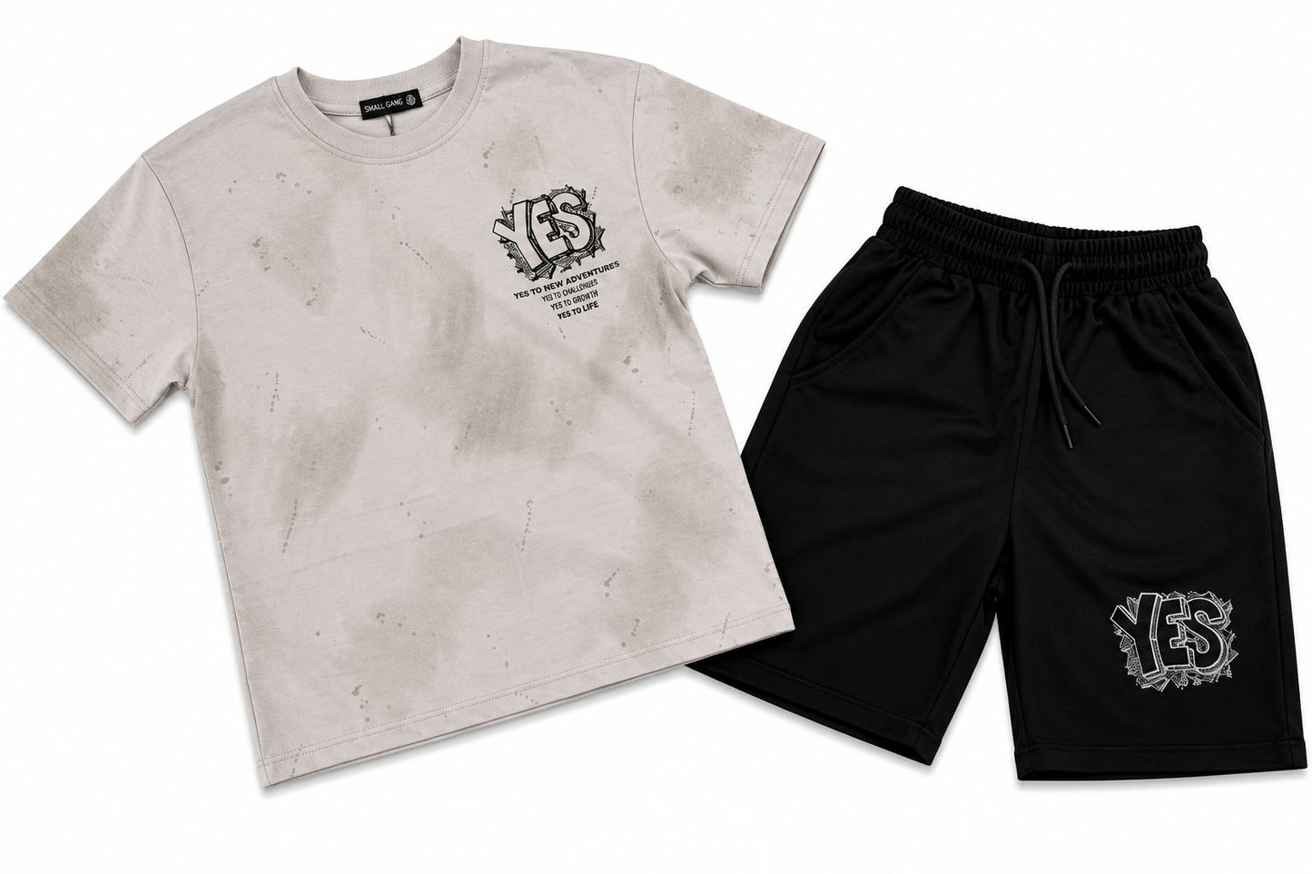 Completo bambino dal look streetwear moderno